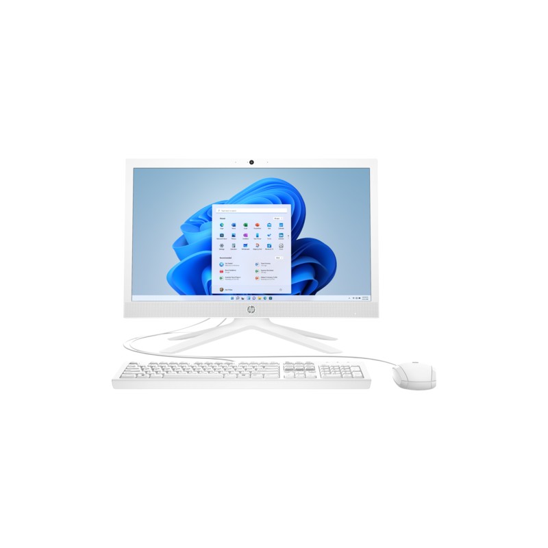 COMPUTADOR HP  AIO 20.7" FHD J4025 4G 256 SSD W11H BRANCO