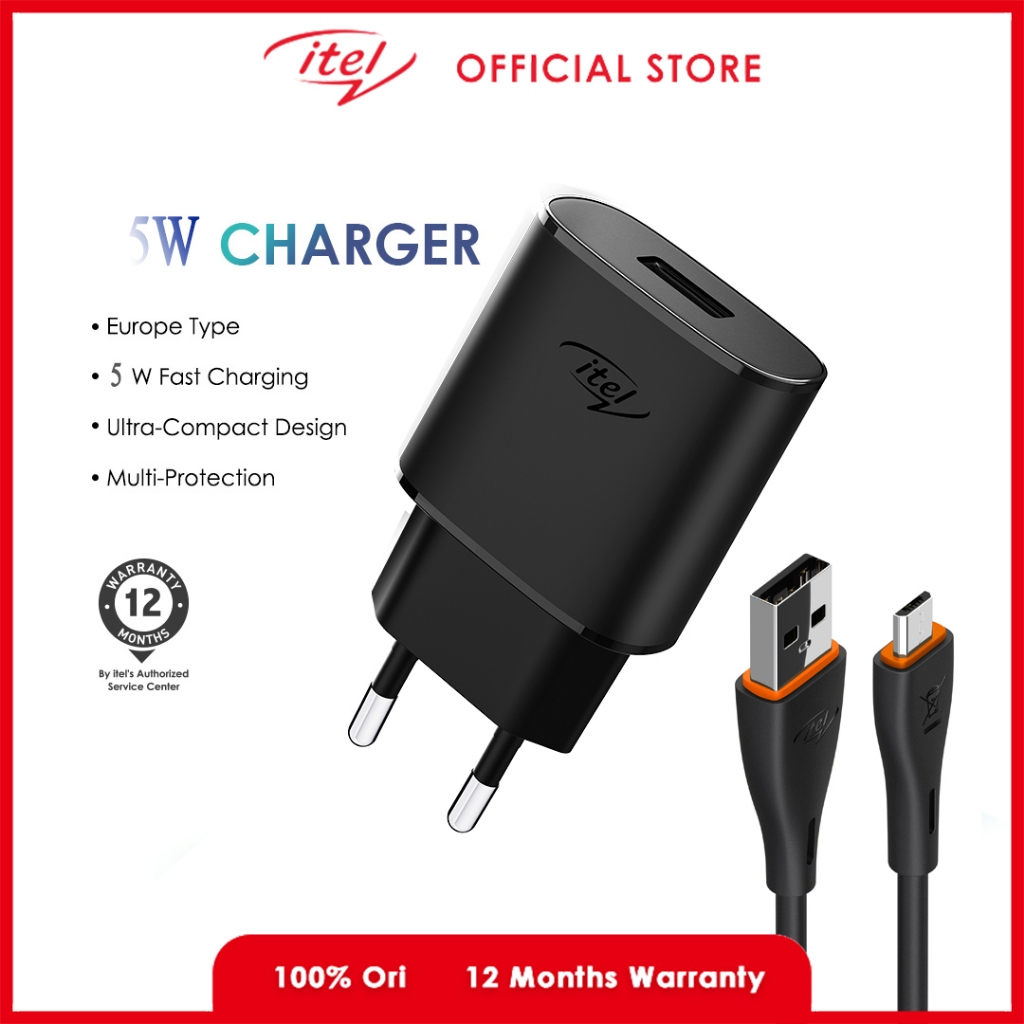 CARREGADOR ITEL U05IEA