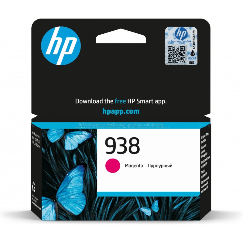 TINTEIRO HP 938 4S6X6PE MAGENTA 97XX