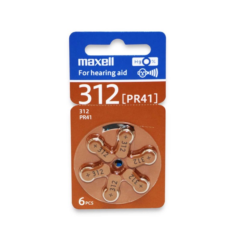 PILHA RELÓGIO PR41WA 312 6UN 1,45V