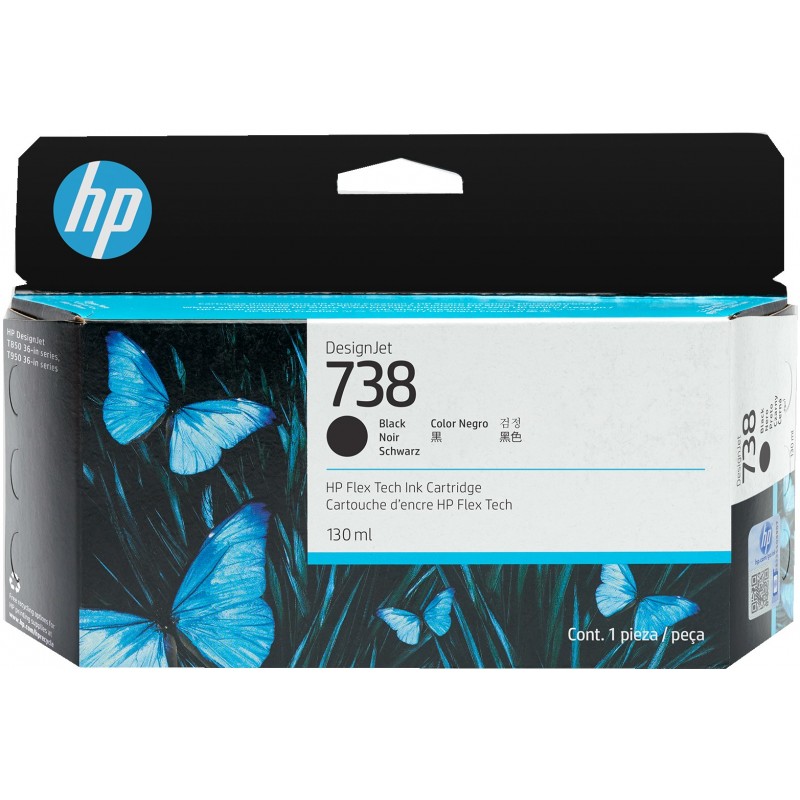 TINTEIRO  738 498N4A PRETO T850 130ML 