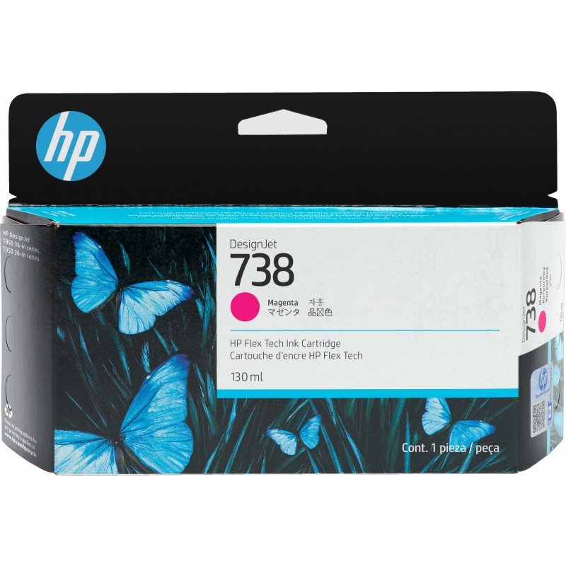 TINTEIRO  738 498N6A MAGENTA T850 130ML 