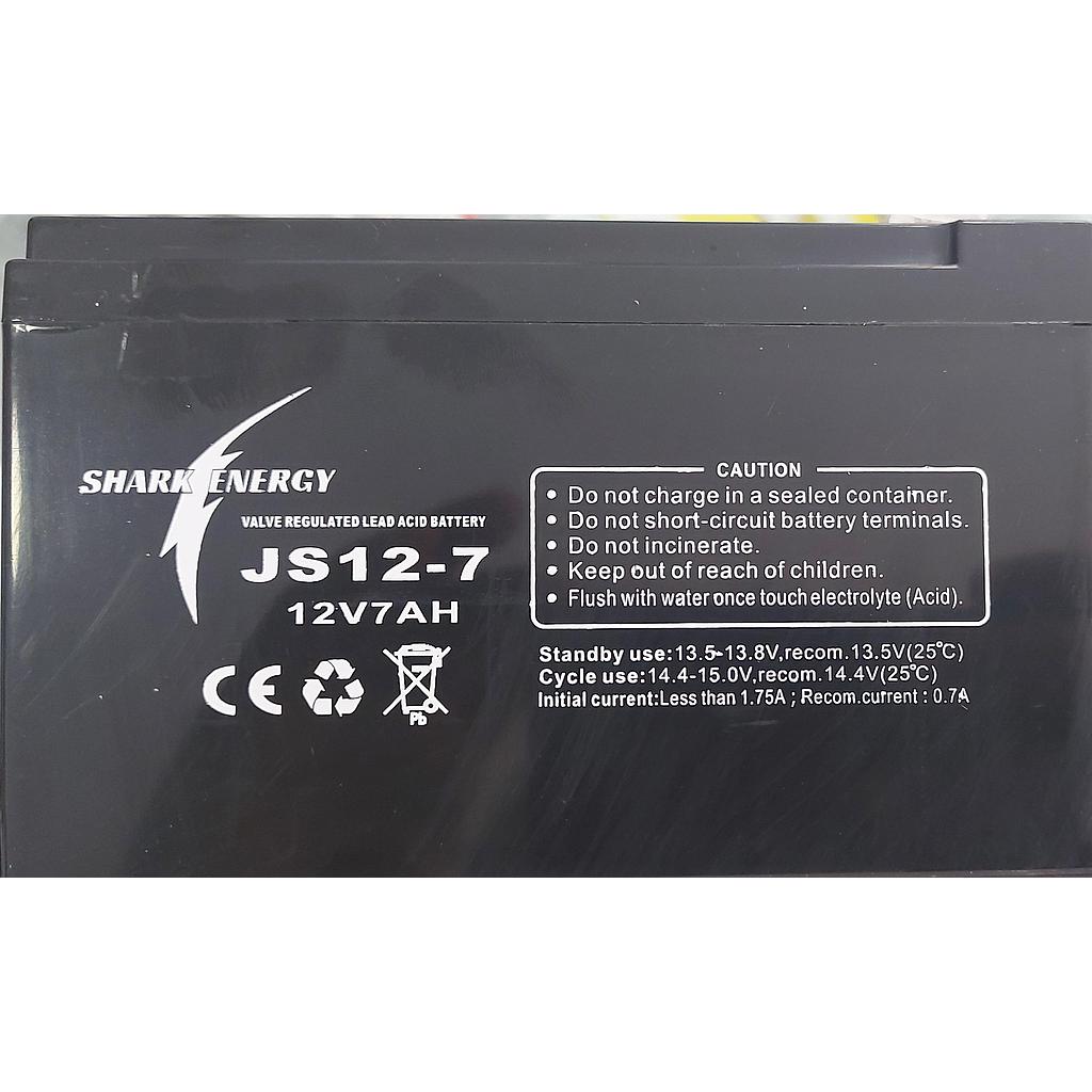 BATERIA SHARK 12V 7AH JS12-7