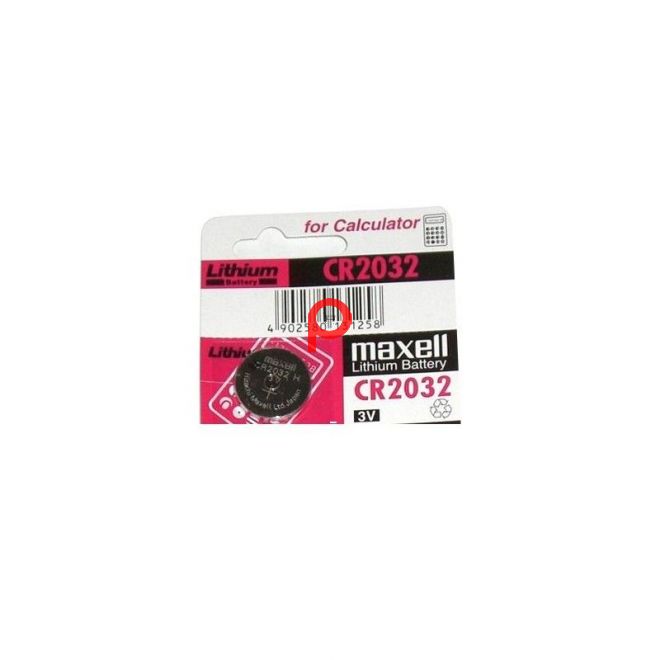 PILHA MOEDA MAXELL CR2032 1UN 3V (1/5)